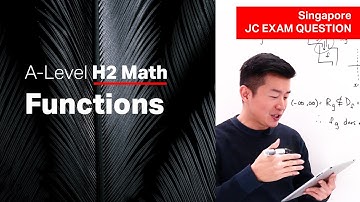 JC H2 Math - Functions | ACJC 2014 Exam Question
