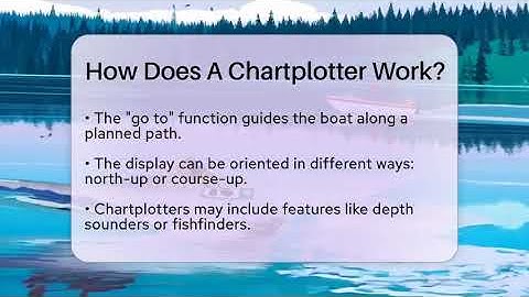 How Does A Chartplotter Work? - Boat Life Masters