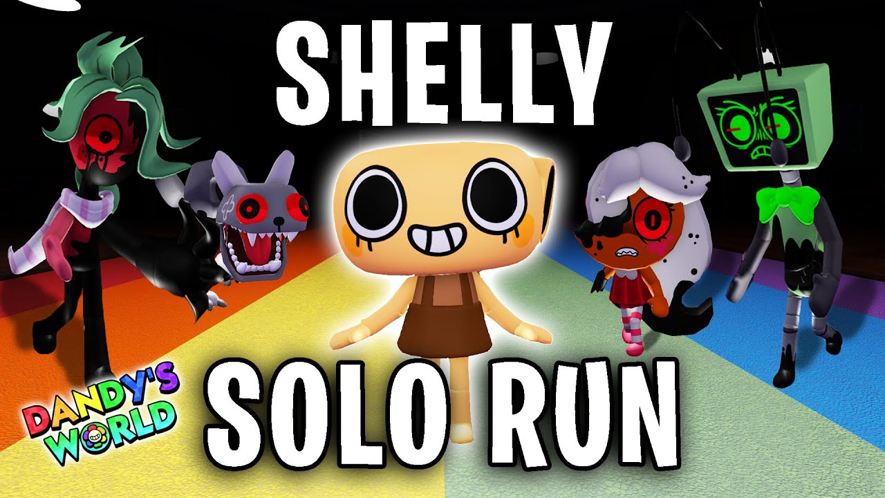 SHELLY SOLO RUN DANDY'S WORLD (INSANELY GOOD!!) - YouTube