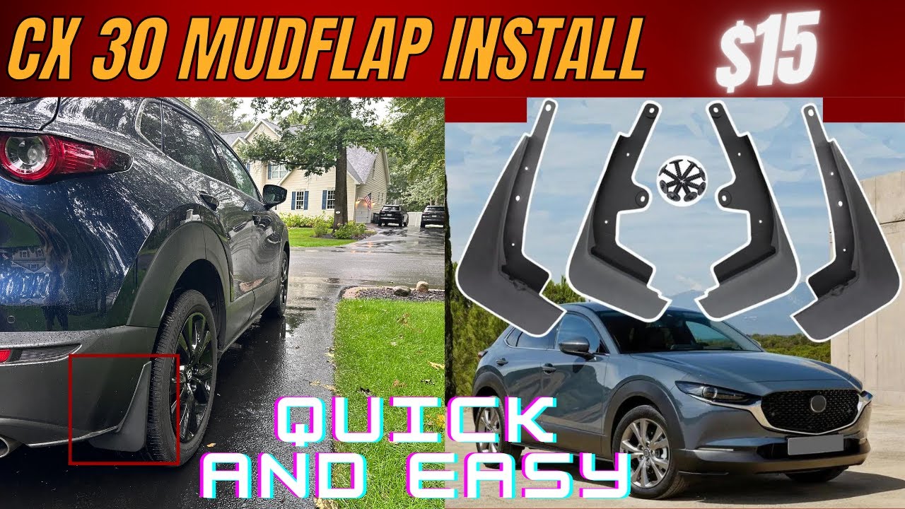 Mazda Mud Flap Install CX 30 Upgrades 1 YouTube Mazda mud flap install cx 30 upgrades 1 youtube
