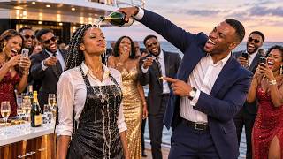 Billionaire Humiliated the Bartender — Not Knowing She Owned the Yacht 😱