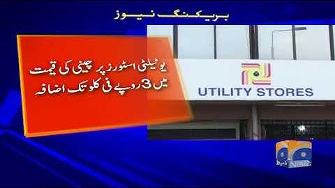 Prices increased on more than 50 branded items at Utility Stores