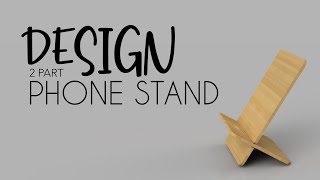 Laser Cut Phone Stand