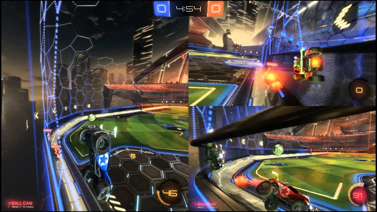 rocket league split screen online rocket league split screen online
