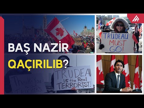 Kanadada vəziyyət gərginləşdi: Sürücülər ölkəni iflic edib