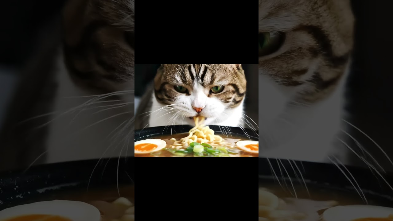 Crunchy Cat Food ASMR 🐾 | Satisfying Sounds of a Hungry Kitty Eating