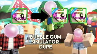 🌊🔥 HOW to DUPE PETS IN BUBBLE GUM SIMULATOR! (UPDATED GUI)