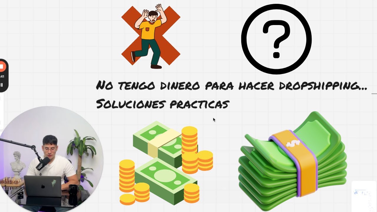 NO tengo DINERO para HACER DROPSHIPPING!! Soluciones PRACTICAS - YouTube