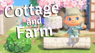 GRANDMA CORE SPRING CORE ISLAND | ACNH COTTAGE HOME FARM BUILD | ANIMAL CROSSING NEW HORIZONS