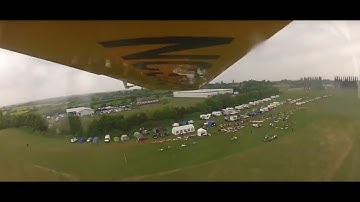 Greenacres Fun Fly 2015 - Piper Cub Cockpit Video