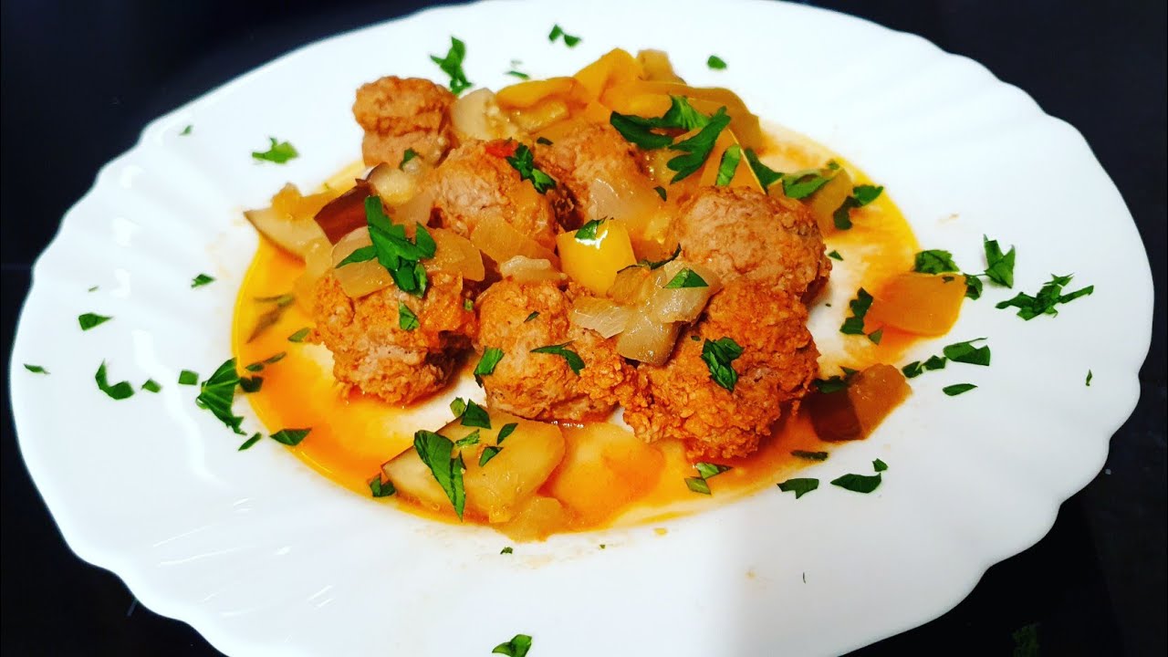 Donne in cucina RICETTA BIMBY  POLPETTINE CON VERDURE  COTTURA LENTA