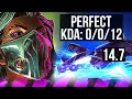 RENATA GLASC &amp; Ashe vs XERATH &amp; Sivir (SUP) | 0/0/12 | NA Master | 14.7