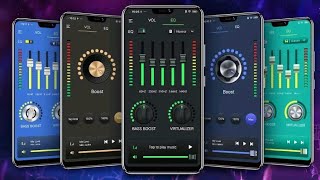 Music volume Equalizer Bass Booster The Best Equalizer app for Android// Equalizer app use. screenshot 4