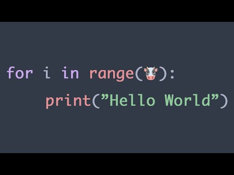 Hello World in COW