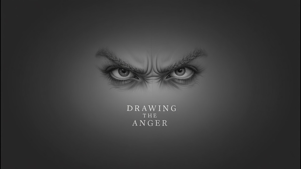 When Anger Speaks Through Art | Realistic Eye Drawing - YouTube