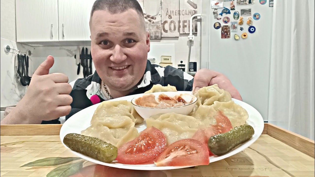 МУКБАНГ МАНТЫ / ОБЖОР МАНТЫ домашние и соленья / MUKBANG ASMR - YouTube