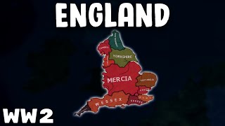 England Battle Royale WW2 | HOI4 Timelapse/Simulation