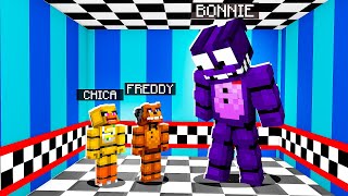 Giant Bonnie Eats Freddy | Minecraft Five Nights at Freddy’s FNAF Roleplay