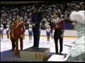 Men's Award Ceremony - 1988 Calgary, Figure Skating, Men's Long Program (US ABC)