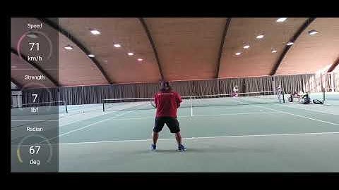 Coollang Smart Tennis Sensor: Video Recording