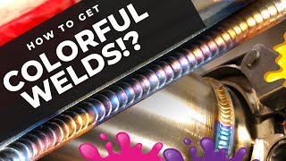 How To Get Colorful TIG Welds on Stainless steel Tube Explained | Stainless Tig Welding Cup Tips