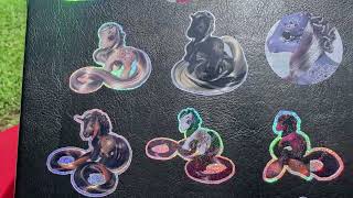 New MLP Holographic and Pixie Dust Stickers