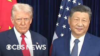 Trump, Xi Jinping meet face-to-face in South Korea over trade | Special Report