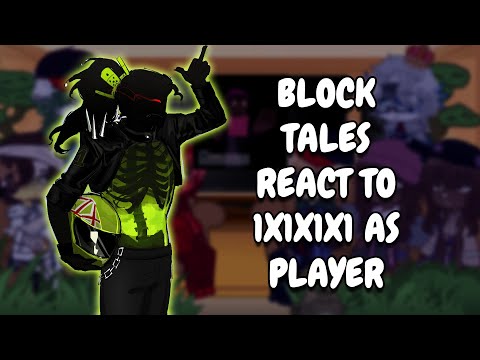 Block Tales React To 1x1x1x1 As Player || Forsaken || Gacha React