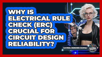 Why Is Electrical Rule Check (ERC) Crucial For Circuit Design Reliability?