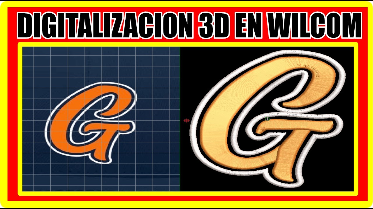 EMBROIDERY DIGITIZING PUFF WITH WILCOM DIGITAL EDITION - DIGITALIZACION DE BORDADO 3D