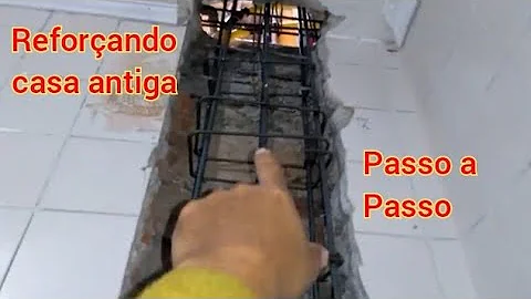Como estruturar casa velha?