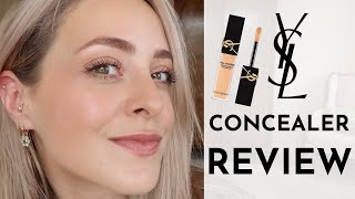 NEW YSL All Hours Concealer Review & Demo! (ad)