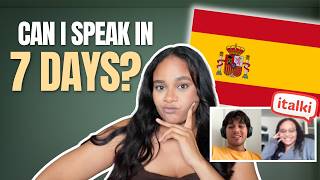 How much Spanish can I learn with $50 on italki?