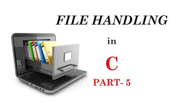 File Handling in C Part-5 | The Program-Execution