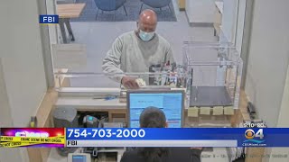 FBI Releases Photos Of Miami Bank Robbery Suspect