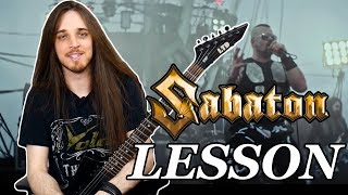 How To Play 'Bismarck' by Sabaton | Guitar Solo Lesson