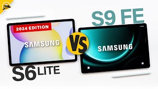 BIG DIFFERENCE? Galaxy Tab S6 Lite (2024) vs Tab S9 FE! screenshot 4