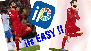 its EASY !! drawing Mohamed Salah digital art #ibispaintx #mohamedsalah #liverpoolfc screenshot 4