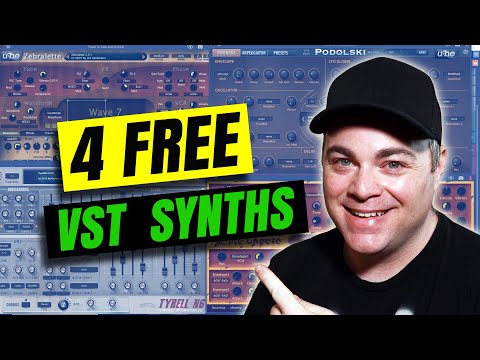 4 Free VST Synths from U-he