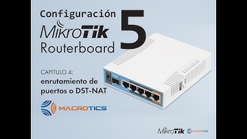 Configuracion de Router Mikrotik Routerboard Cap 05 Enrutamiento de puertos o dst nat