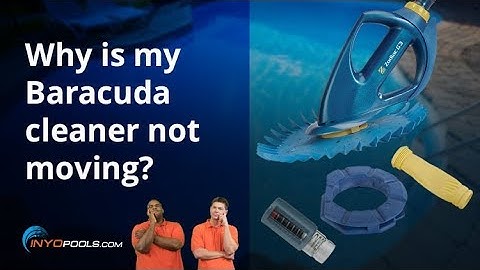 Why is my Baracuda cleaner not moving?
