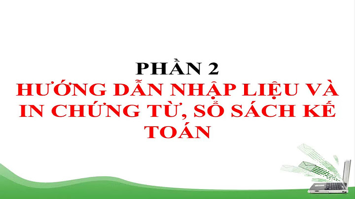 In sổ sách kế toán theo thông tư 133 năm 2024