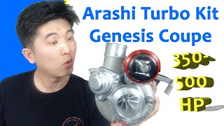 Product Overview: Arashi Turbo Kit for Genesis Coupe 2.0T 350-500 hp