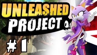 Sonic unleashed project mod /w Blaze mod blind playthrough 1/2 'Too FAST'