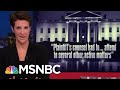 Targets Of House Investigations Into Donald Trump Revealed In Court Docs | Rachel Maddow | MSNBC