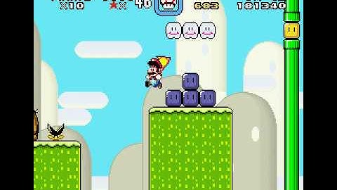 Super Mario World Custom Level: Vanilla Range