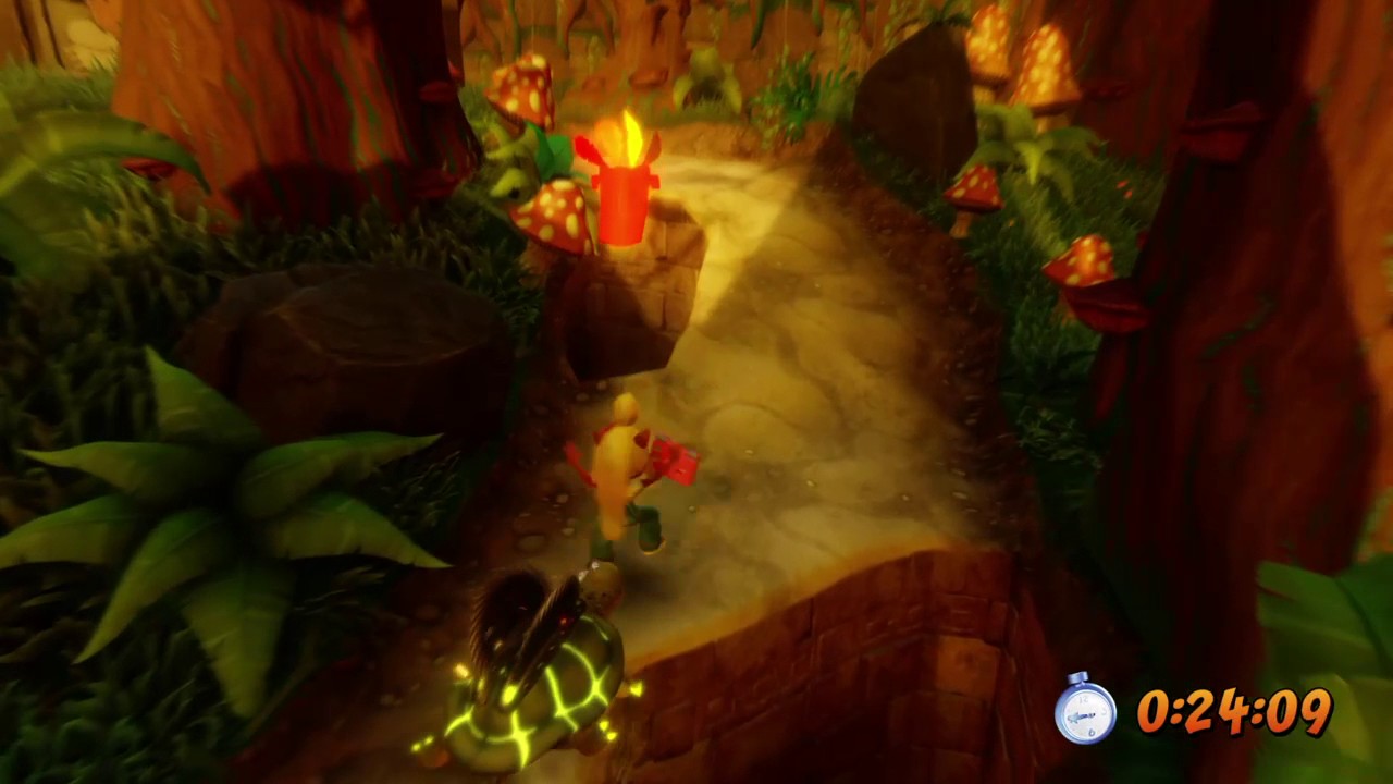 Crash Bandicoot 2 4 The Pits Platinum Relic Reliquia Platino