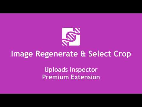 Uploads Inspector - Premium WordPress Extension for Image Regenerate & Select Crop Plugin