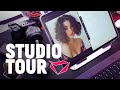 PROFESSIONAL DIGITAL ART STUDIO TOUR!