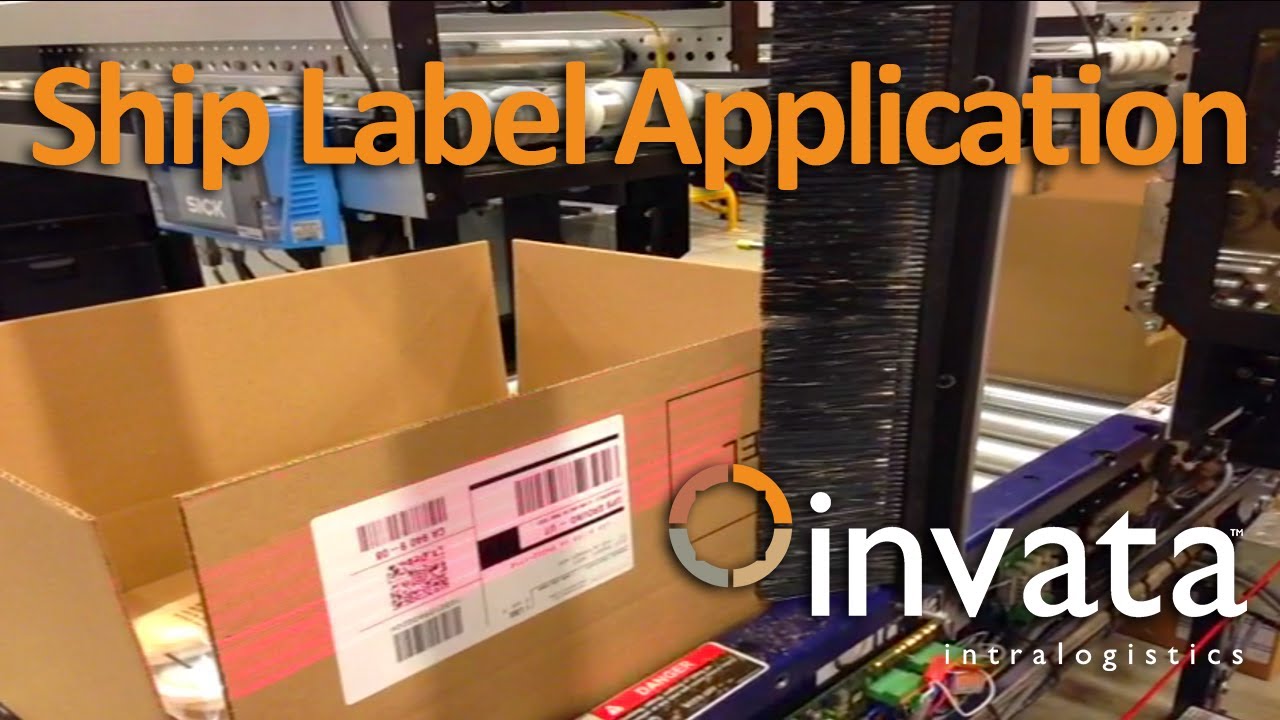 Print apply labelers invata intralogistics youtube